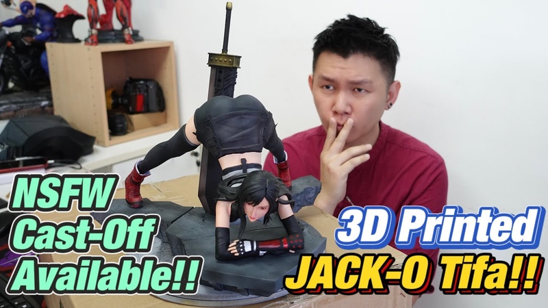 FREE Giveaway Tifa Lockhart JACK O Cast Off 3 D