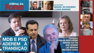 MDB e PSD aderem à transição| Tebet na área social | Lula se reúne com a cúpula do poder em Bras&#