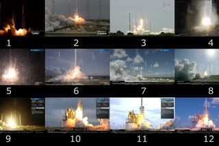 All SpaceX ISS Launches Synchronized In One Video