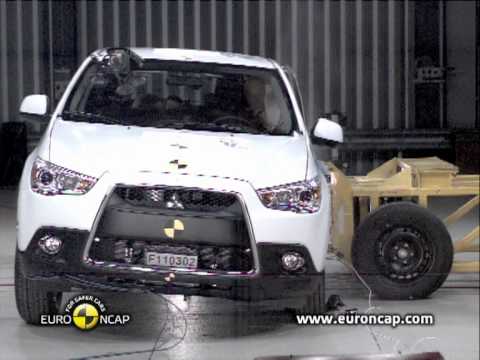 Euro NCAP, Mitsubishi ASX, 2011, Crash