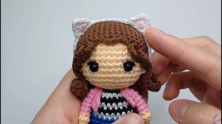 La casa de muecas de Gabby amigurumi - English Subtitles (freepattern tutorial)