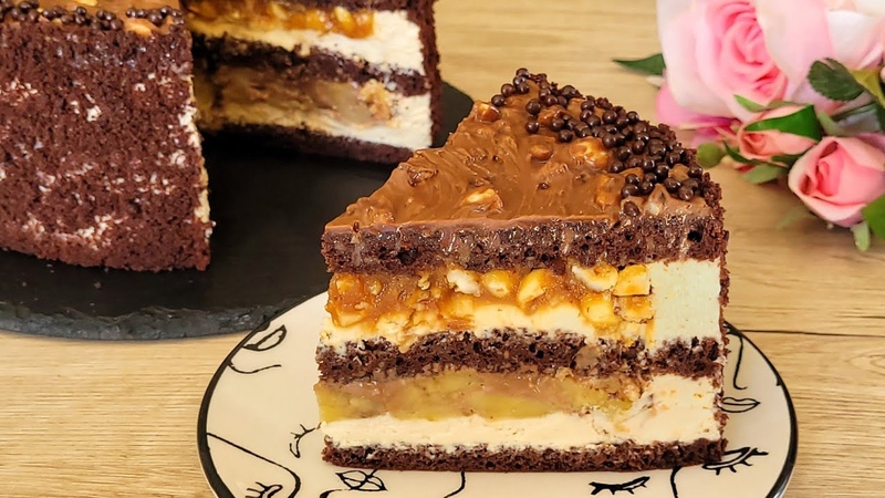 Ein Millenium Kuchen, der auf der Zunge zergeht Einfach und sehr