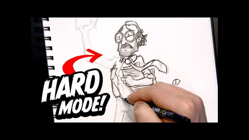 Drawing in HARD MODE: Can I