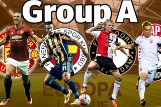 EUROPA LEAGUE 2016/2017 GROUP A Manchester United, Fenerbahce, Feyenoord, Zorya