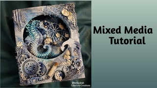 Mixed Media Tutorial | Home is where Heart is -Youtube Hop