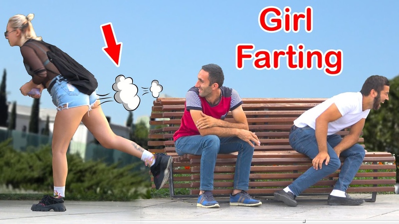 Girl Farting in Public PRANK Best of Just For