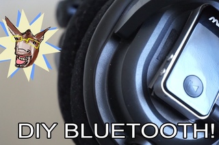 DIY Headphone Bluetooth Conversion