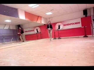 Filippo Avignonesi practicing Tango with sticks