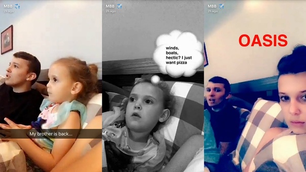 Millie Bobby Brown Snapchat Story 30 May 2017 w, Ava Big