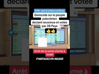 Le conseil des droits de l'homme de l'#ONU vote l'arrt des ventes d'armes  Isral