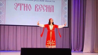 Эмилия Хдрян (армянская община г. Кириши), армянский народный танец «Цахкепундж», Кириши Ленобласти