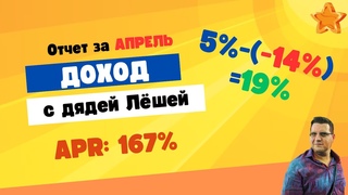 Пассивный доход с дядей Лёшей. Отчет 18.  АПРЕЛЬ 2024