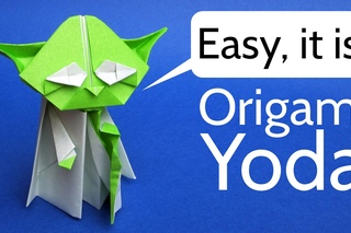 Origami Yoda Easy Tutorial - Star Wars Origami