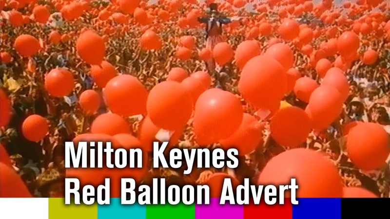 Рекламный ролик Red Balloon города Милтон Кинс, Великобритания