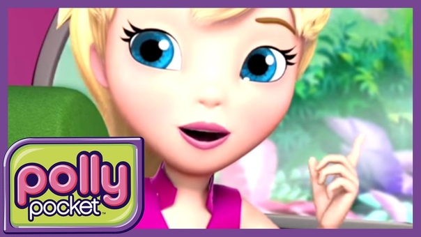 Polly Pocket en Español: Cambio de Look Año nuevo, nueva Polly, Compilacion Dibujos
