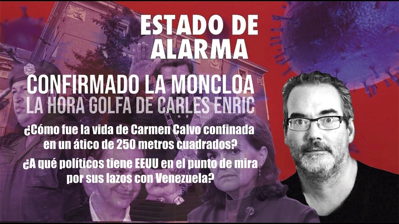 Carles Enric aclara cómo ha sido el confinamiento de Carmen Calvo en un ático de 250metros