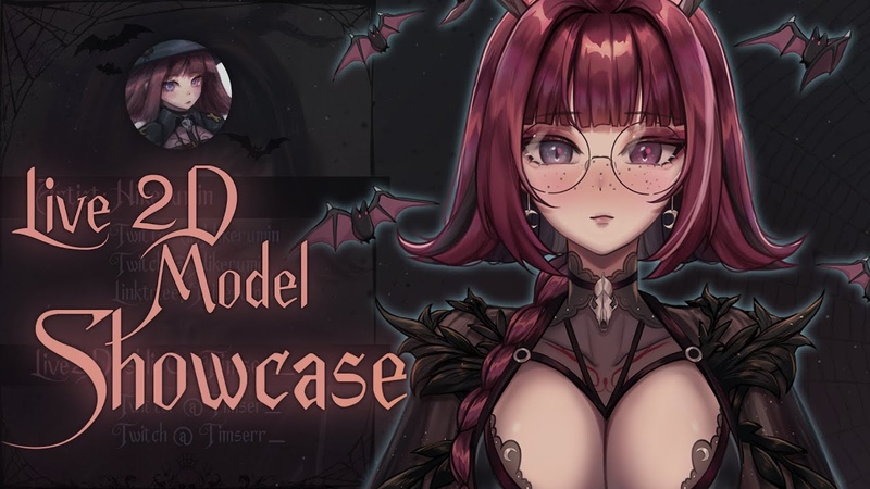 Live2 D model showcase Lili +