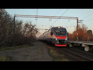 Электропоезд ЭП2Д-0063 ЦППК платформа Орудьево