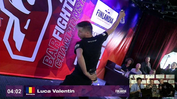 Luca Valentin Bar Fighters Championship 2016 Final