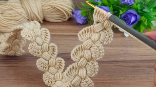 Wonderfulll You will love the very easy crochet bag handle #crochet #knitting
