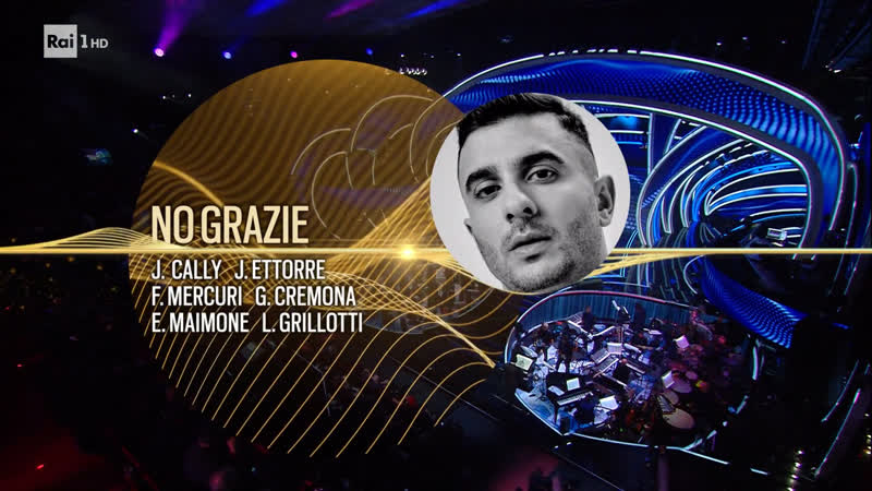 10. Junior Cally No grazie Festival di Sanremo 2020 Seconda serata Full HD, 50