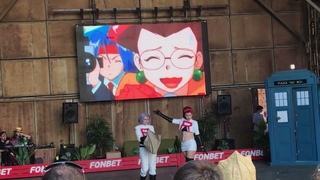 #teamrocketcosplay #песочницаминск by Lady Integra and Alisa Bulochka