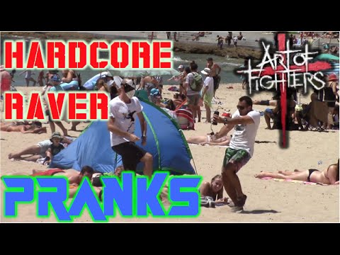 Hardcore Raver Pranks With Art Of
