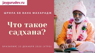 Что такое садхана? Бразилия,  (утренний даршан)