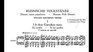 Alexander Gretchaninov - Russian Folk Dances,  (Vol.1)