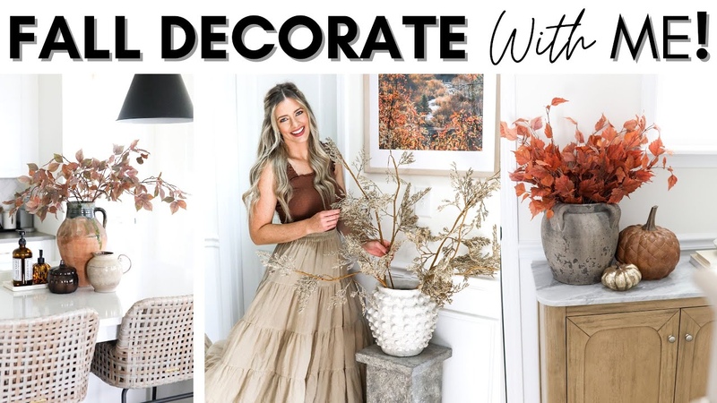 FALL DECORATING IDEAS, , AUTUMN STYLING TIPS, , 2023 FALL DECORATE WITH ME, , AUTUMN