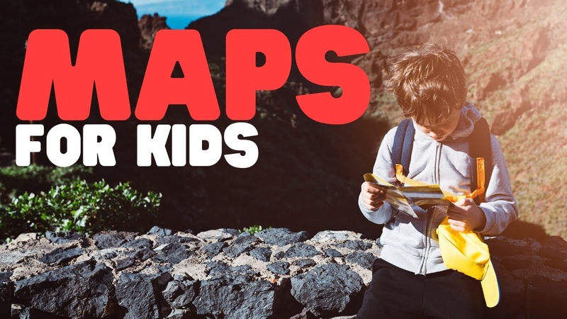 Maps for Kids, Learn how to read a map and other skills in this fun introduction to