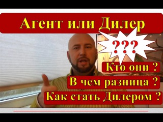 Агенты представители и дилеры  в чем отличия и как стать дилером