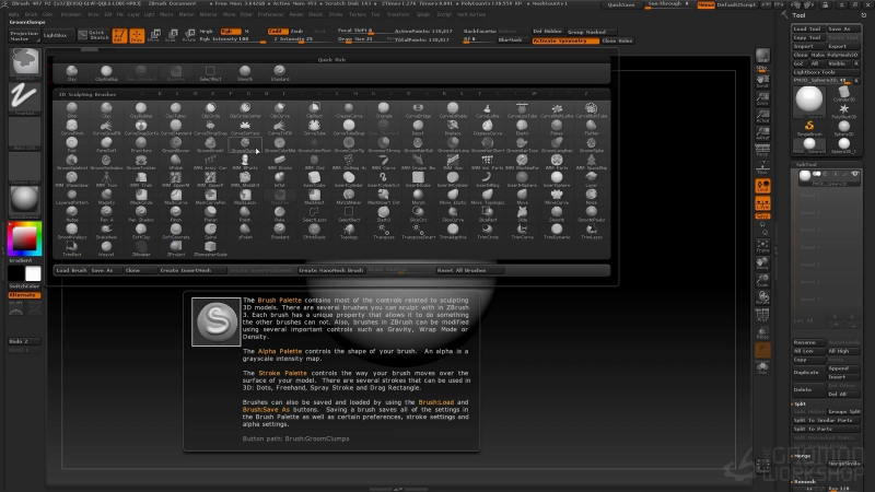 Luca Nevolato Sci Fi costume design in ZBrush ( Part 1,