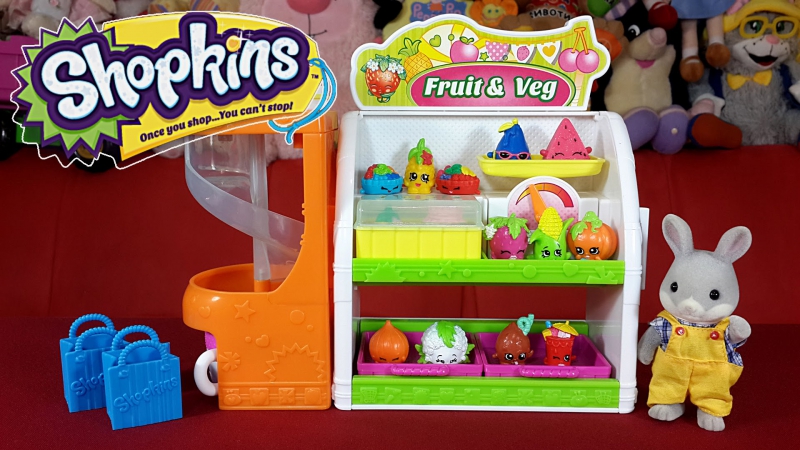 Овощная лавка Шопкинс, Shopkins Fruit and Veg Stand обзор на