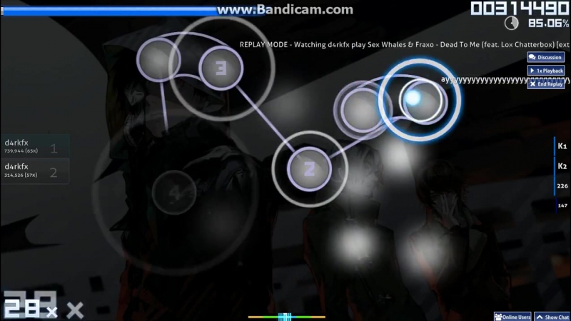 osu Sex Whales feat. Fraxo Dead To Me