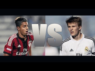 Martin degaard vs Hachim Mastour - Ultimate Talent's Battle | 2015 HD