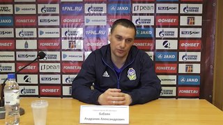 ФНЛ 201718. 31 тур. Волгарь (Астрахань) - Сибирь. Пресс-конференция Андраника Бабаяна