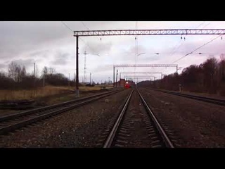 Куровская - Жилево. Электропоезд на самом длинном маршруте