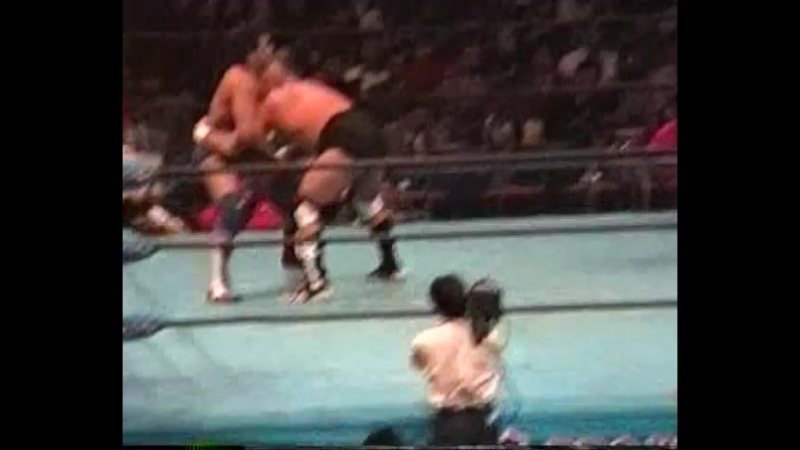 Steve Williams, Terry Gordy vs. Dan Kroffat, Johnny Ace