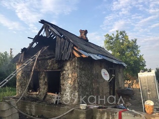 В Анапе телевизор спалил дом