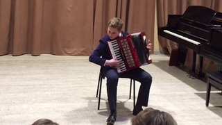 Аккордеон. А. Фоссен “Карусель“. Исполняет Даниил Харьков.