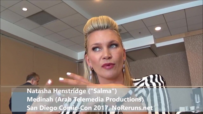 Medinah QA with Natasha Henstridge ( SDCC
