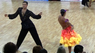 Vladimir Karpov - Maria Tzaptashvili, Prague Open 2011, WDSF Int. open latin, 5. round - samba