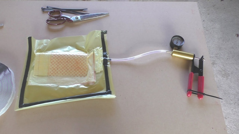 Vacuum bagging newbie breathlessly recounts his first experience in excessive