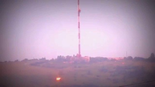 Обстрел террористами горы  Карачун 20 мая 2014г Славянск