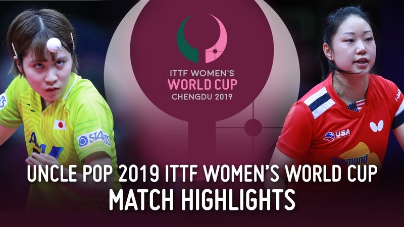 Miu Hirano vs Lily Zhang, 2019 ITTF Womens World Cup Highlights (