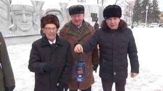 Капсула с Вечным огнем приехала в Илишевский район.