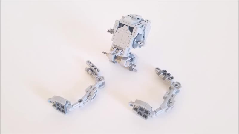 Инструкция Star Wars AT ST из LEGO