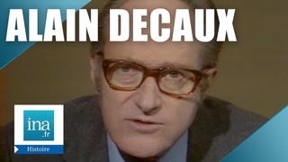 Alain Decaux raconte “L’attentat contre le général De Gaulle“ | Archive INA