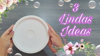 MANUALIDADES FACILES PARA DECORAR Y ORGANIZAR / 3 LINDAS IDEAS CON RECICLAJE/ DIY / ARTESANATO